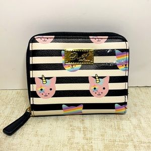 Betsey Johnson  Cat Unicorn Wallet! Like New Condition!